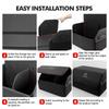 POOR1 Car Trunk Storage Box Multiuse Portable Storage Organizer Tool For Citroen C5 C1 C2 C6 C4L DS3 DS4 DS5 C-Elysee Grand Berlingo