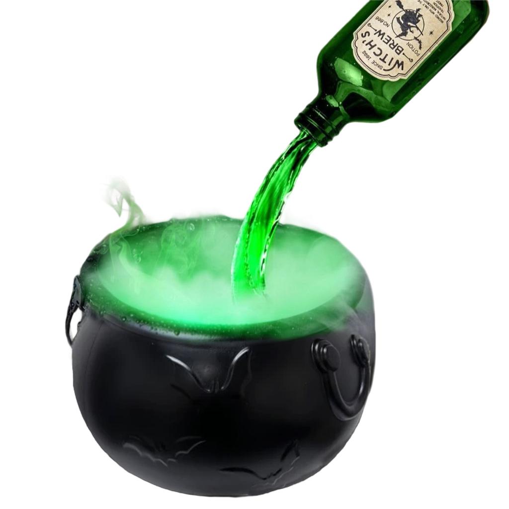 Halloween Decorations Indoor Magic Floating Potion Bottles and Diffuser Plastic Witches Bowl Hocus Pocus Party Decors