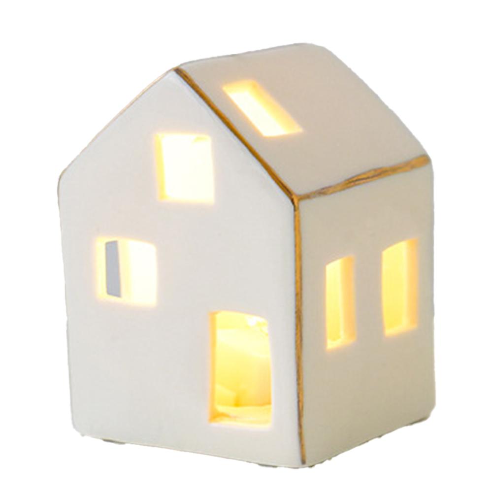 Button Battery Christmas Tree Ornaments Christmas Ambiance 6cm Diameter Personalized Holiday Touch Warm Illumination