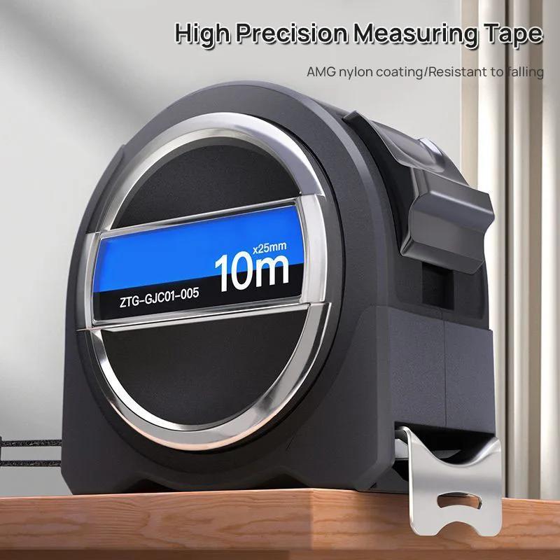 Стальная самоблокирующаяся рулетка Высокоточная измерительная линейка Портативная рулетка Деревообрабатывающие измерительные инструменты