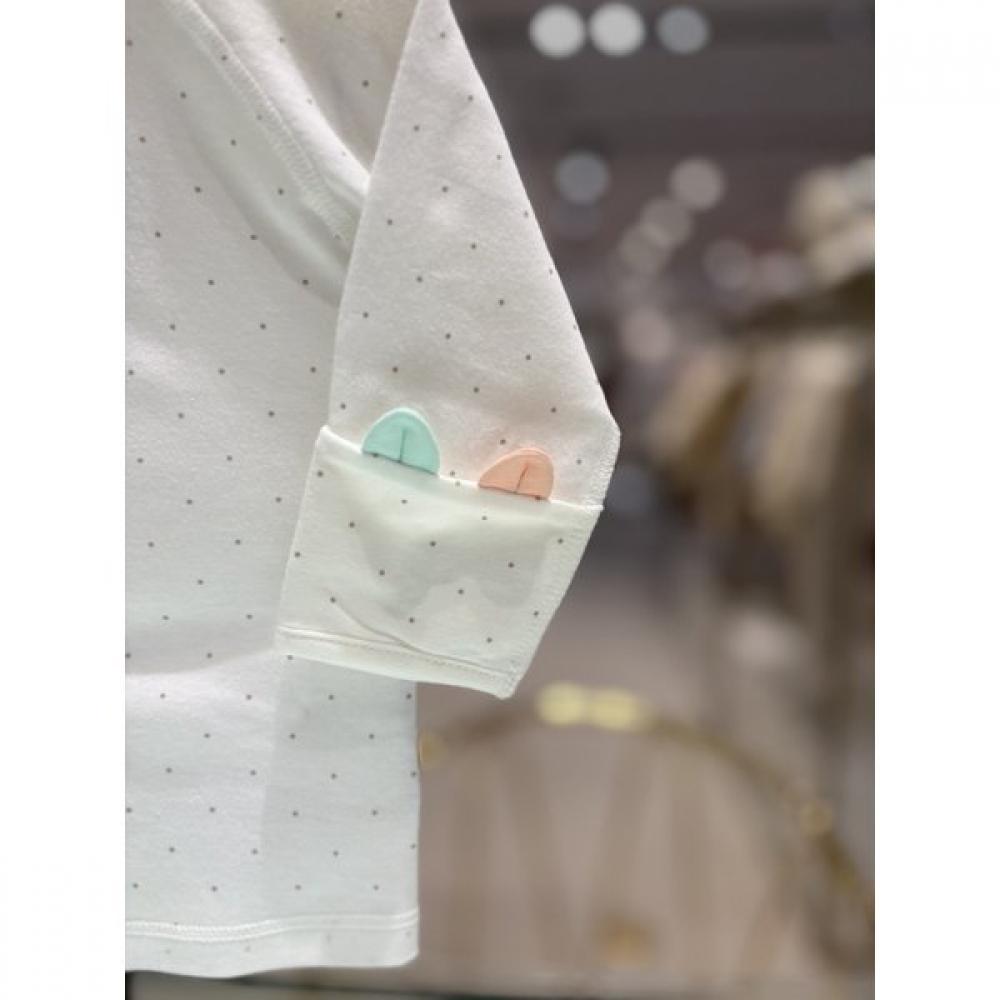 Ettoi Infant Bodysuit And Rattle Set  07r017041s9 