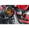 Motorcycle Spotlight Pipe Clamp, Bumper, External Spotlight Modification Bracket, Aluminum Alloy Small 69 Expansion Fixed Frame