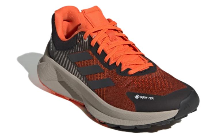 adidas Terrex Soulstride Flow Gore Tex Черный Серый Полу-Импакт Оранжевый Женские IF5041
