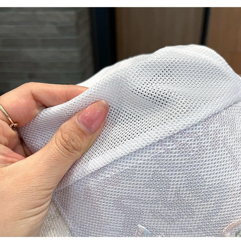 Солнцезащитная шляпа женская летняя шляпа милая цветочная вышивка женская бейсболка летняя тонкая солнцезащитная кепка