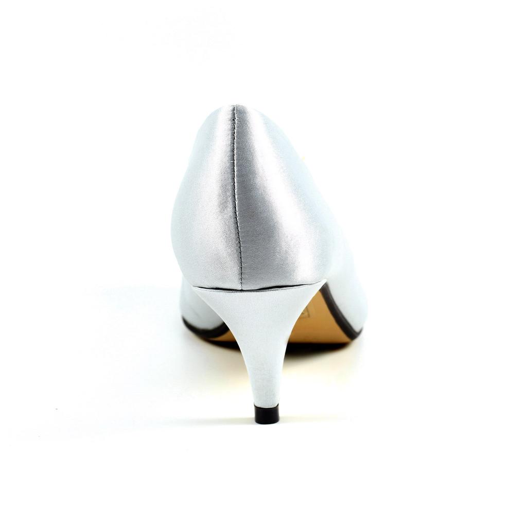 Lunar Womens/Ladies Lucia Satin Court Shoes