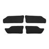 YOURS Jimny Nomad Dedicated Armrest Covers Kick Sewn In Protective M (4 Pieces) [Black Leather/Black] Guards, Japan, Protector,