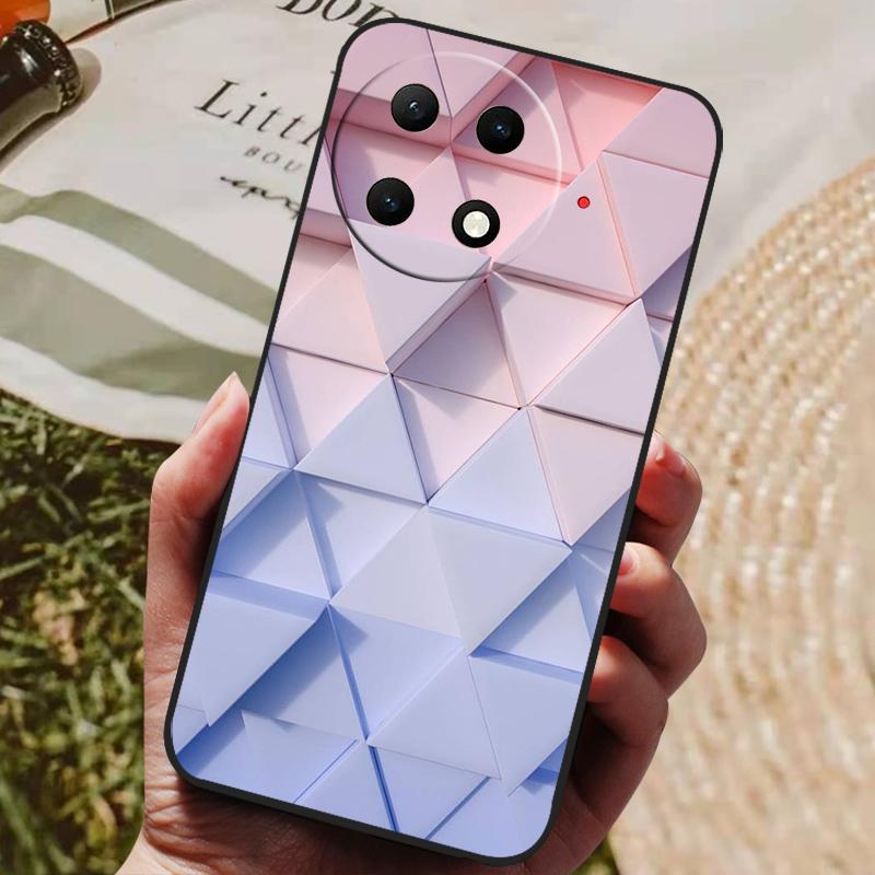 Для чехла Tecno Camon 30S Pro Мягкая силиконовая крышка Черный бампер ТПУ Для чехла Tecno Camon 30 4G / 30S 30 Pro 5G Чехол Funda Чехлы для телефонов