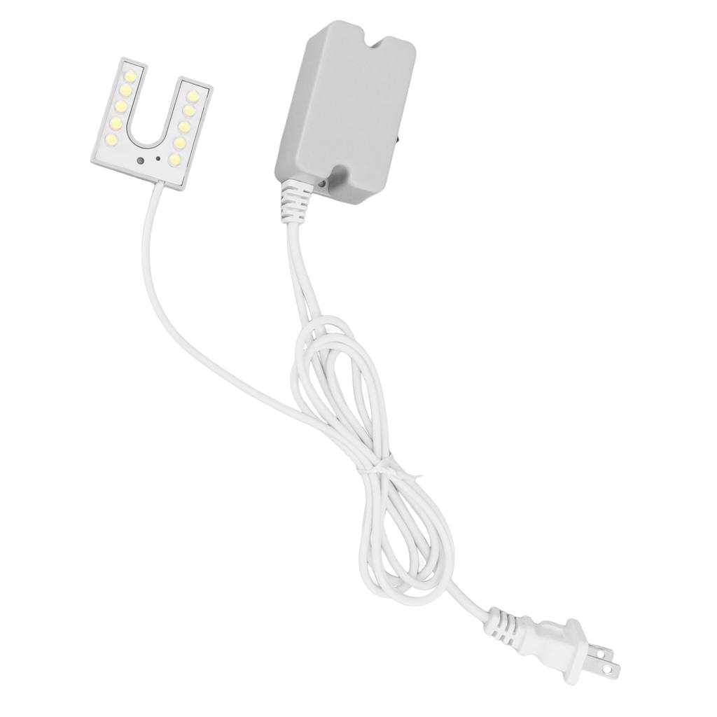 Sewing Machine Light 10 LED Beads Bright Natural Light Working Gooseneck Lamp with Magnetic Base