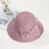 Breathable Big Brim Knit Sun Hats Big Brim Sun Hats Foldable Sunscreen Cap  Summer