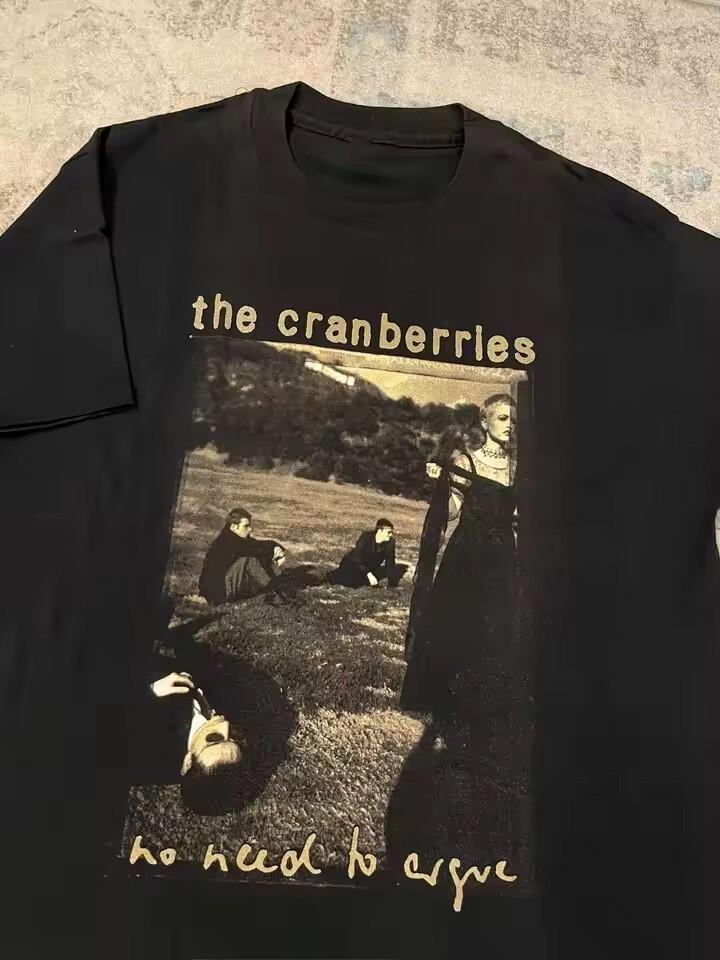 Группа The Cranberries No Need To Argue Унисекс Черная Футболка Размер S-5XL Унисекс Футболка