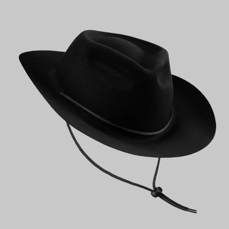 Детская шляпа ковбойки с широкими полями, ковбойская шляпа для девочки, шляпа для сценического шоу, головные уборы