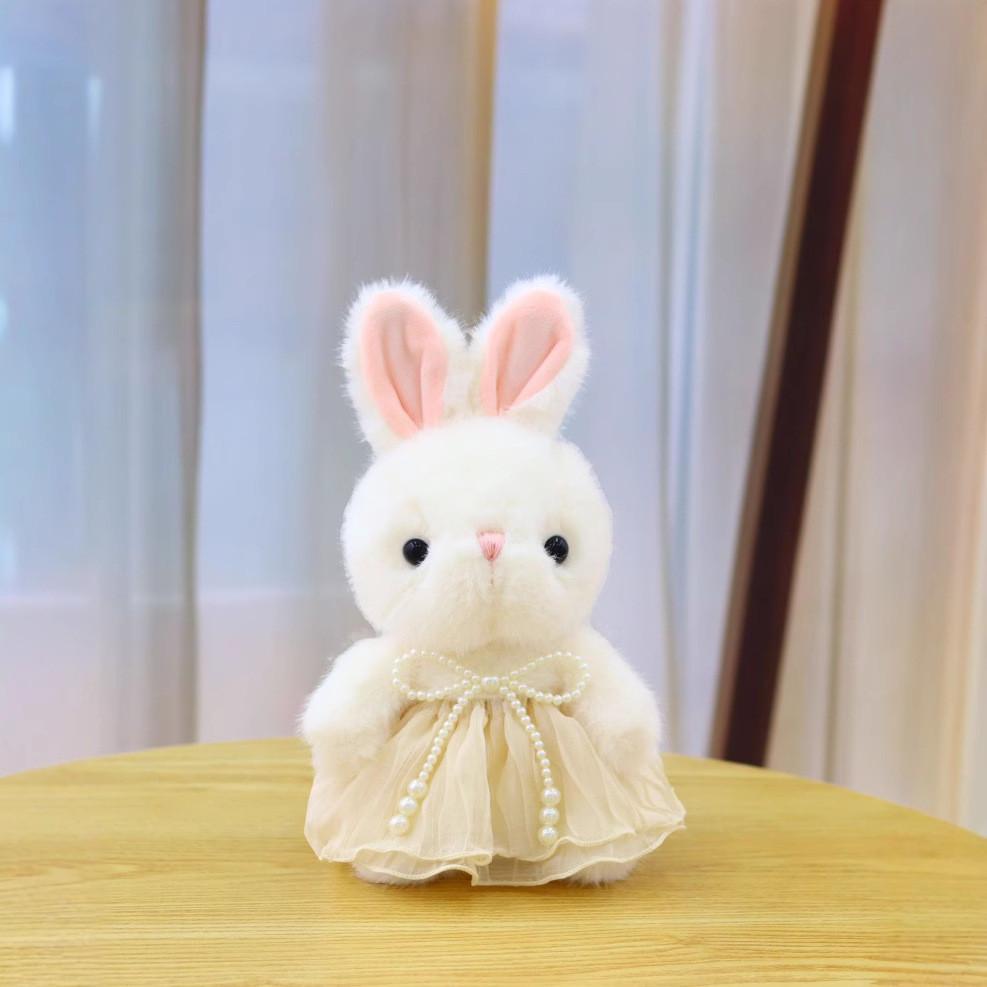 Wear Skirt Tulle Rabbit Plush Toy Cartoon Stuffed Animal Doll Kids Birthday Gift