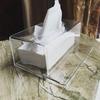 European Style Acrylic Tissue Box for Cars