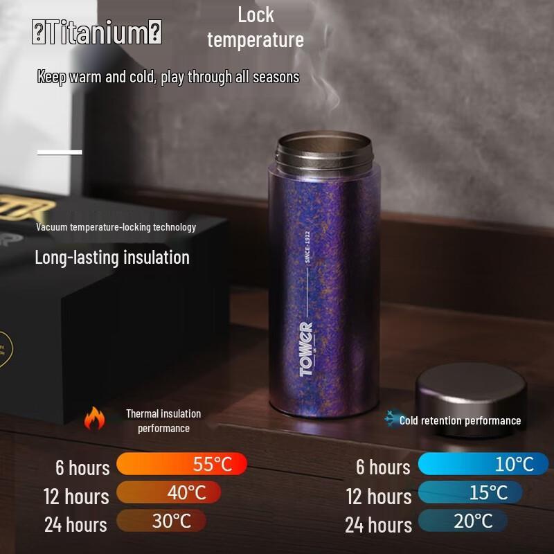 Набор из двух титановых кружек TOWERUK