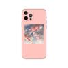 Розовая эстетика Эстетичный чехол для телефона для iphone 5 5s 2020se 6 6s 7 8 plus x 10 XR XS 11 12 13 mini pro MAX черная задняя крышка из ТПУ