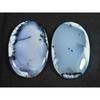 44-46MM Natural Dendrite Opal Oval Shape 2Pcs Cabochon Loose Gemstone 115Cts SK-3000