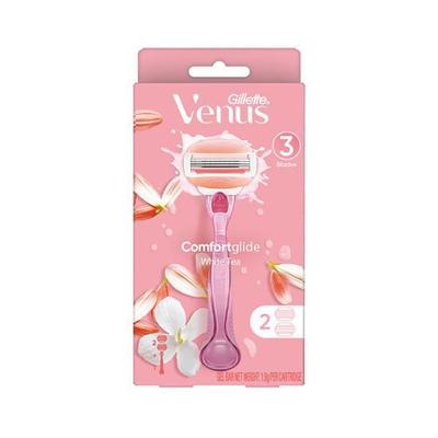 Бритва Venus ComfortGlide White Tea (Ручка + 2 лезвия)