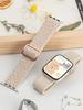 Ремешок для Apple Watch band 44мм 45мм 49мм 42мм 40 41 46мм Эластичный плетеный Solo браслет correa Серия 9 10 11 8 7 6 5 SE Ultra 3