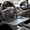 Многофункциональный автомобильный столик-поднос на руль, держатель для хранения, подставка для ноутбука, компьютерный стол, держатель для подноса для еды, работы, напитков