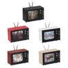 Retro Television Ornaments Miniature Simulation Furniture Portable TV Toy Living Room Decoration