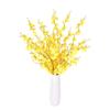 Fivebranch Oncidium Artificial Flower Bundle For Hotel And Event Decoration With Durable Silken Material