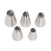 5 шт. Изысканные кондитерские насадки для крема Красивые узоры на кексах и тортах Насадка для крема
