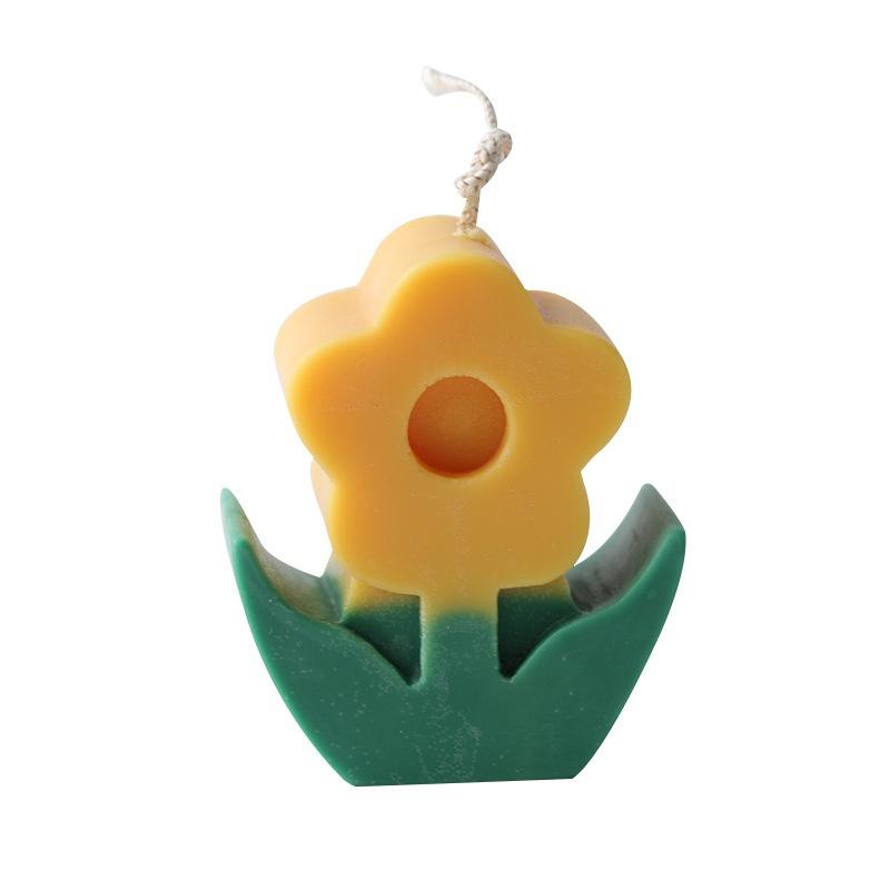 Новый маленький цветок силиконовая форма для свечей пять лепестков цветов милый букет ароматические формы для изготовления свечей DIY формы для помадки формы для шоколада