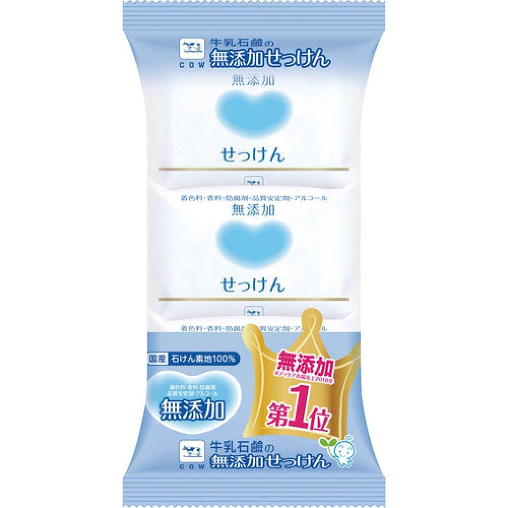 Cow Brand Additive Free Soap 100g X 3