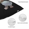 Topo Gigio Pillowcase Polyester Cushion Comfort Throw Pillow Sofa Decorative Cushions Used for Home Bedroom Living Room