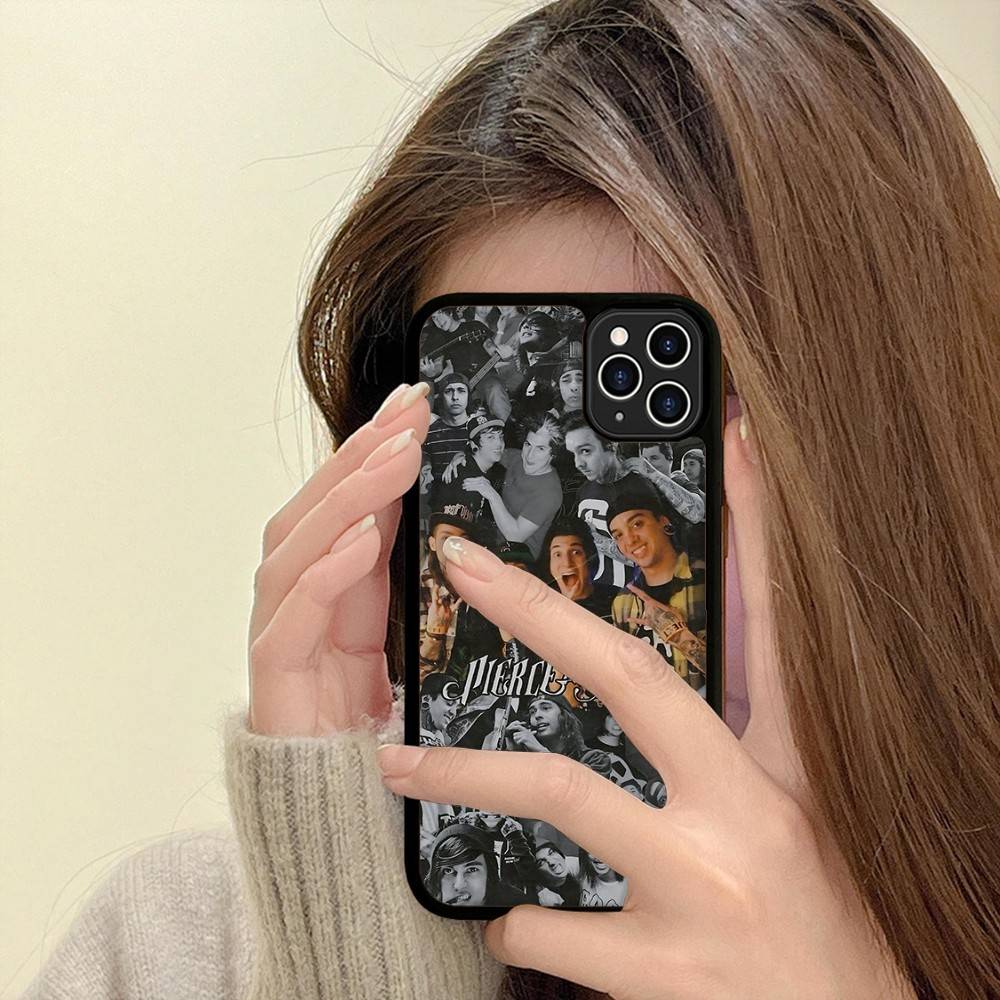 Чехол для телефона P-Pierce The Veil Band для iPhone 17 16 15 14 13 Plus 12 11 Pro Max, чехлы из ПК+ТПУ, задняя крышка