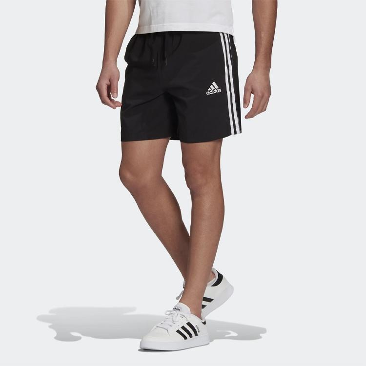 Мужские спортивные стильные черные шорты adidas 3s Chelsea GL0022