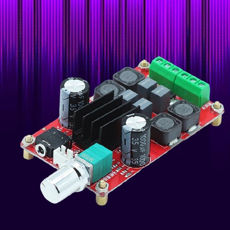 XH M189 2x50W Digital Amplifier Board TPA3116D2 DC5-24V Enhances Auditory Experience in Home Setups