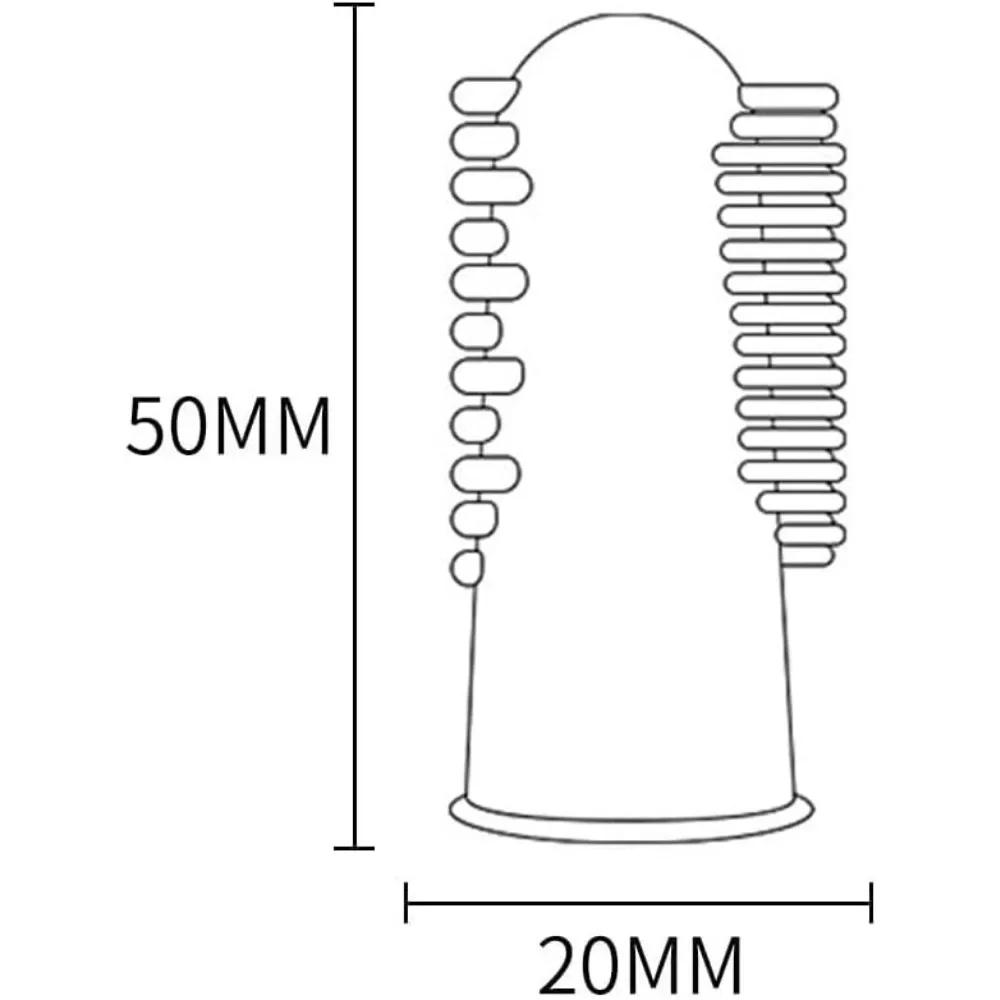1/3/5/10 шт. Зубная щетка для чистки зубов собак и кошек на палец с футляром для хранения | Щетинки из пищевого силиконового каучука