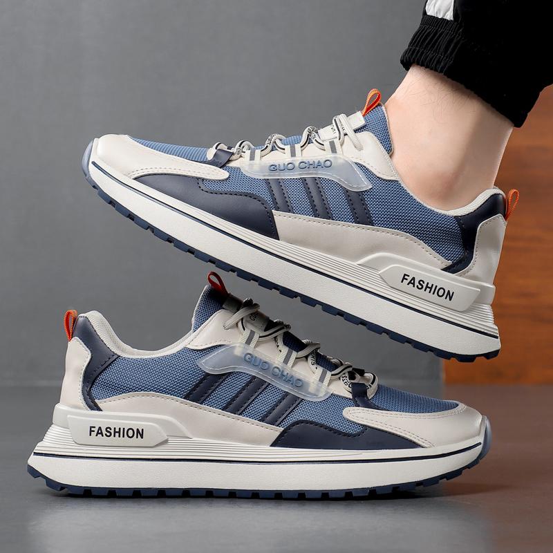 Новые модные мужские удобные туфли на все времена года для студентов, мальчиков, трендовые мягкие дышащие повседневные кроссовки для бега