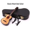Mini Cutaway Classical Guitar Figurine - Folk Doll Instrument for Birthdays, Graduations, or Christmas Gifts for Adults