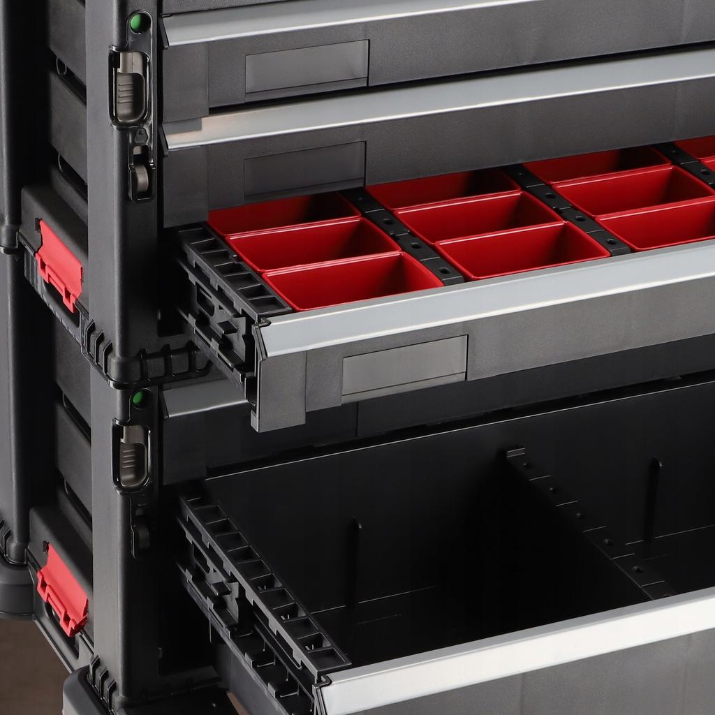 Шкаф для инструментов и тележка для мастерской KETER