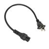 Кабель питания NEMA 1-15P - IEC320 C5 0,3 м Шнур питания IEC320 C5 для ноутбуков