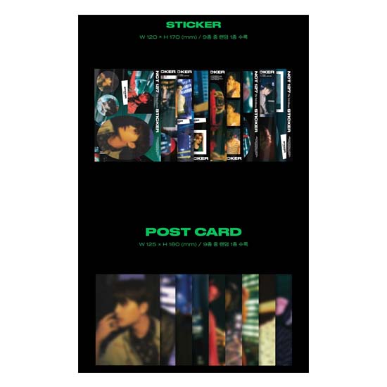 NCT 127 Альбом Том 3 СТИКЕР Город Сеул вер.