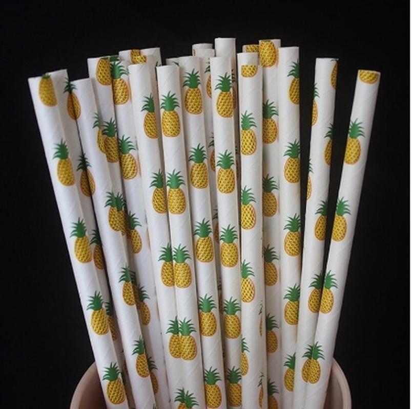 25 штук трубочек для коктейля