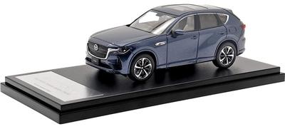 INTERALLIED Hi Story Mazda Premium Modern Deep Crystal Blue Mica Готовый продукт 1/43 CX-60 XD-HYBRID (2022)