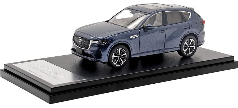INTERALLIED Hi Story Mazda Premium Modern Глубокий кристально-синий слюда Готовая модель 1/43 CX-60 XD-HYBRID (2022) -