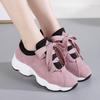 Women'S Leather Windproof Casual Shoes Korean Version Platform Sneakers Running Shoes Women'S Shoes