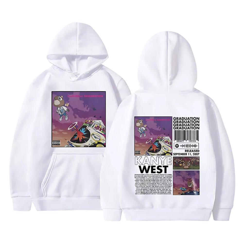 Kanye Beer Fleece Sweatshirts Men Women Casual Hoodies Unisex Autumn Winter Fleece Streetwear