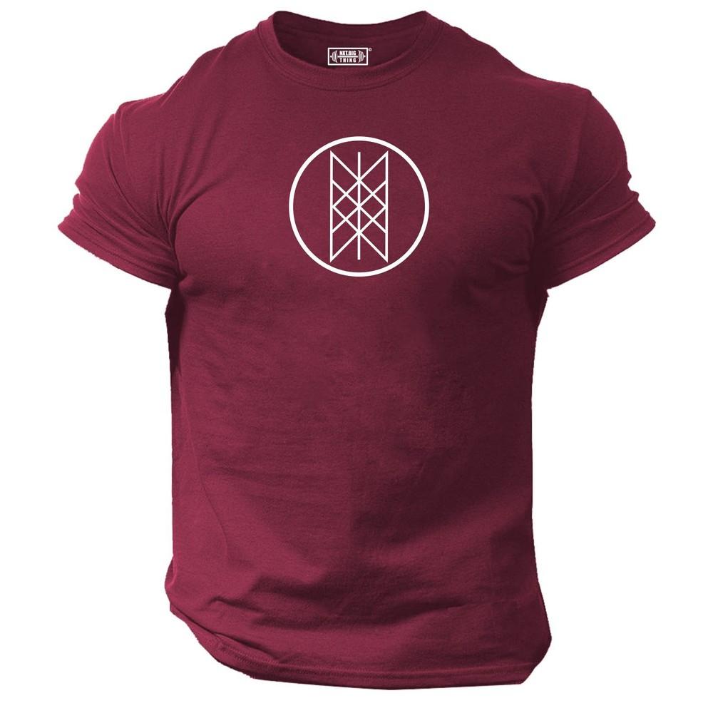 Web Of Wyrd T Shirt Gym Clothing Bodybuilding Workout Mma Vikings Thor Odin Top