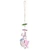 Easter Day Ornament Easter Wooden Long Ear Bunny Pendant Hanging Decoration