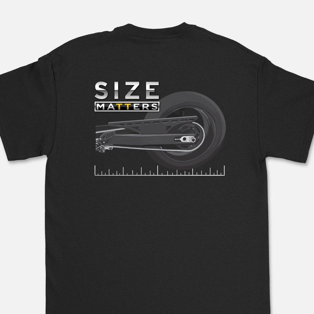 Sportbike T-Shirt | Size Matters | sportbike gift, motorcycle gift