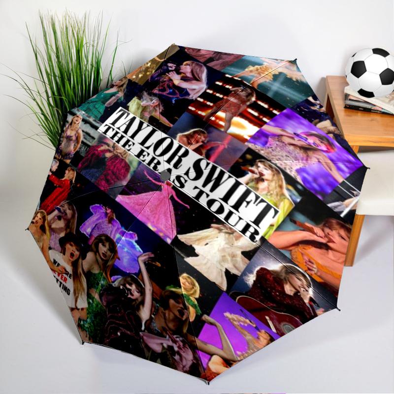 Taylor music Umbrella Folding umbrella, automatic umbrella 8-Frame for Travel, camping Use Gift for Halloween Christmas