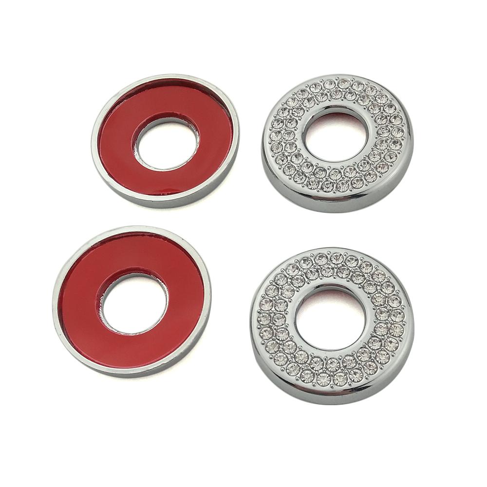 Для Mercedes Benz GLC 253 2015-украшение центральной консоли, ремонт, украшение в виде кольца с кристаллами и бриллиантами, внутренние молдинги