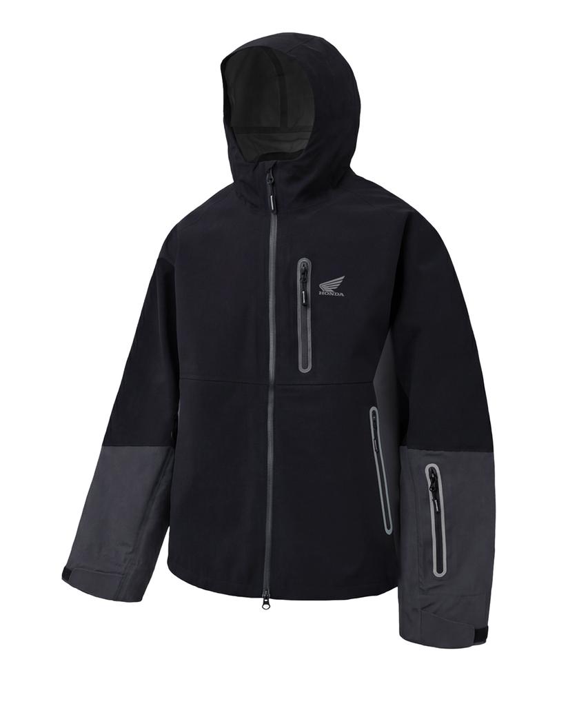 Phyps Motorcycle H-Tech 3Layer Hyper Waterproof Jacket Black