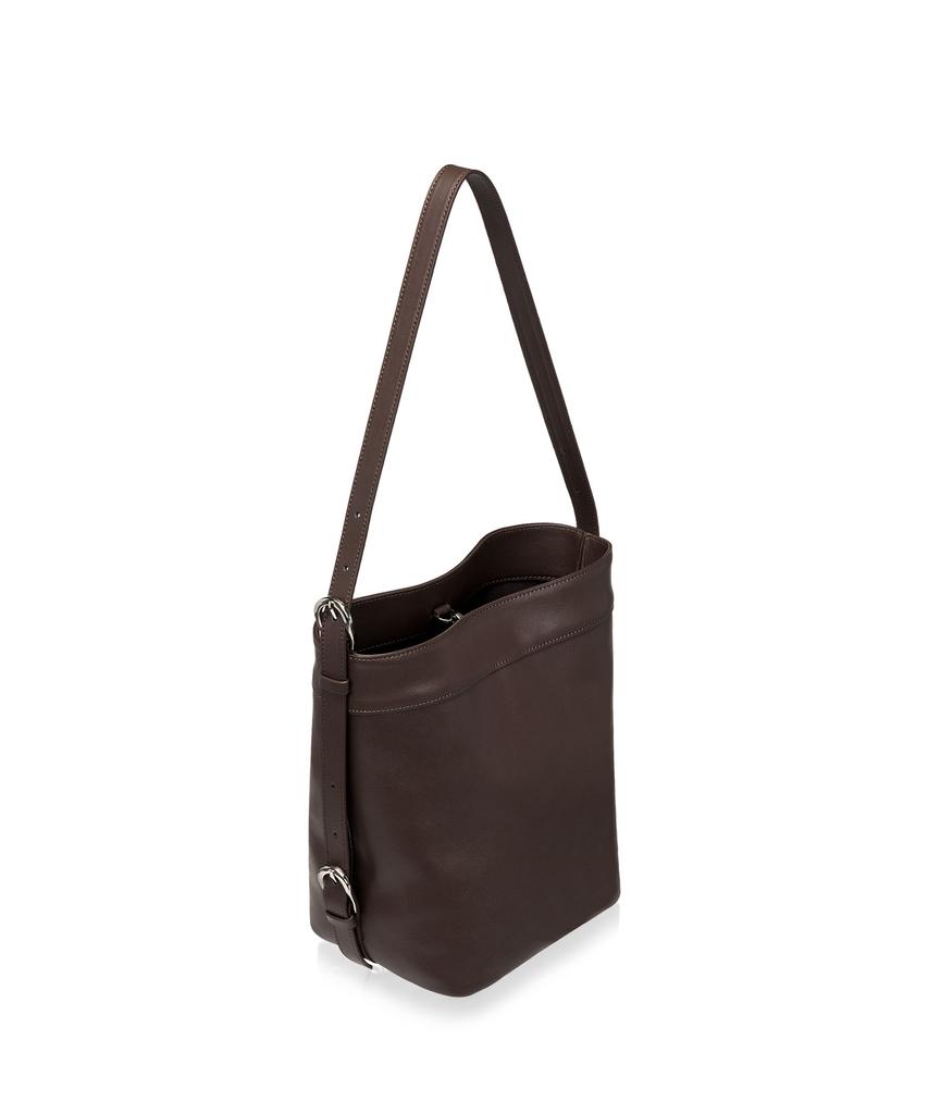 Lovecharm One Bucket Bag_Chocolate Brown